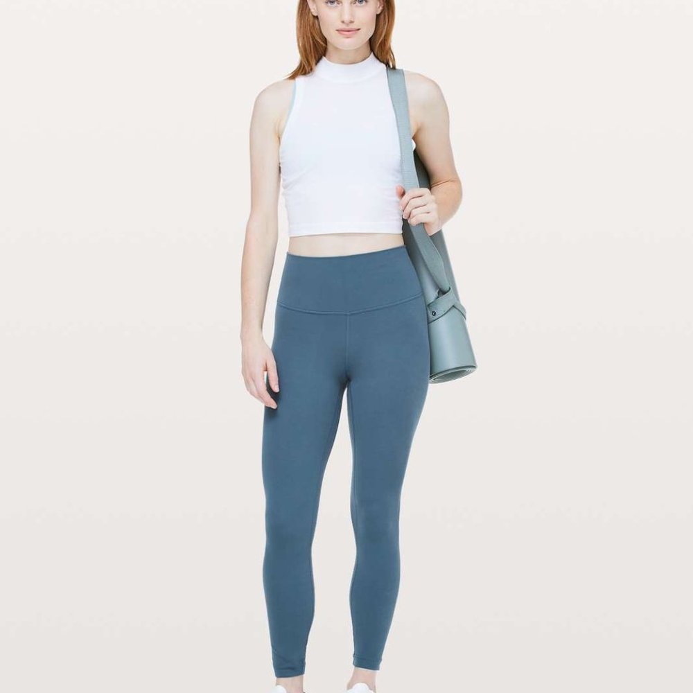 Lululemon Align Leggings 25" Petrol Blue - Picture 2 of 7